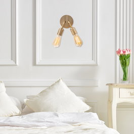 Opviq Harput N-1332 Lámpara de pared de color amarillo vintage